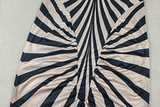 Stripe Print Sleeveless Backless Maxi Dress GJYO JD305667