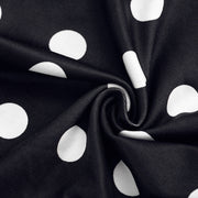 Polka Dots Print Backless Seventh Jumpsuit GSZM C26JP124