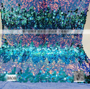 Gradient Beaded Tight Mini Skirt MUE 8004