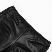 Smooth Leather Slim Seventh Pants MXBF Y26PT103