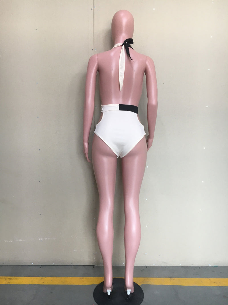 Sexy Backless Halter One Pieces Swimsuits ORY 5128