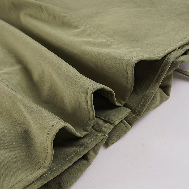 Long Sleeve Ruched Shirt GPKJ MR51402