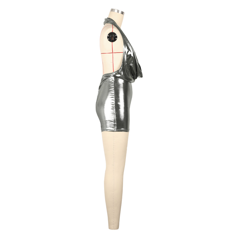 V Neck Backless Sexy Romper AIL AL271