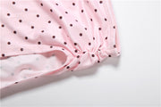 Polka Dots Print Tie Up Bikinis Skirt 3 Piece Set GYME K25S89257