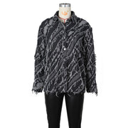 Casual Loose Tassel Denim Jackets ZSD 0640