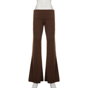 Fashion Embroidered Flare Pants GPKJ MR49576