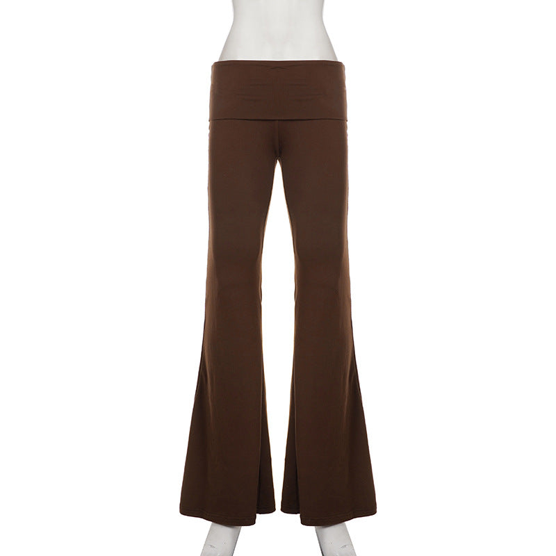 Fashion Embroidered Flare Pants GPKJ MR49576