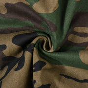 Plus Size Camouflage Printed Washed Long Skirt GNZD 9149DD