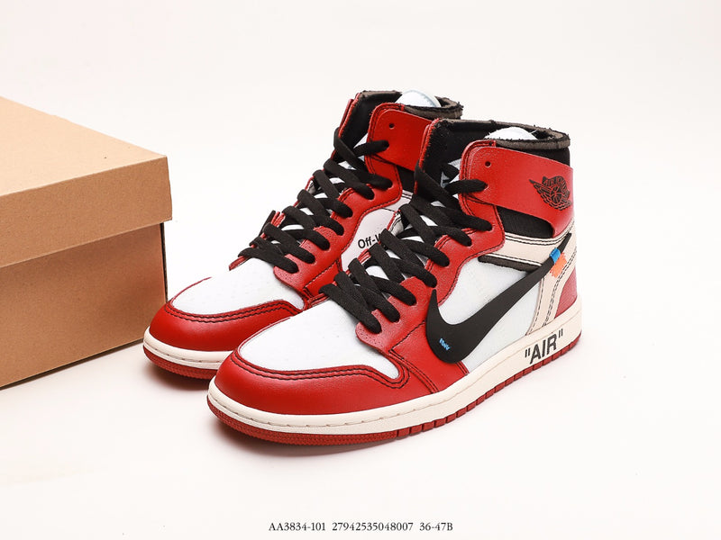 VIRGIL ABLOH Off-White x Air Jordan Retro High OG All White