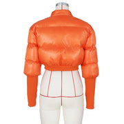 Fashion Solid Warm Cotton Padded Clothes Coat ZSD 0563