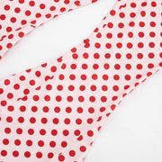 Polka Dot Print Flare Pants GSZM Q26PT084
