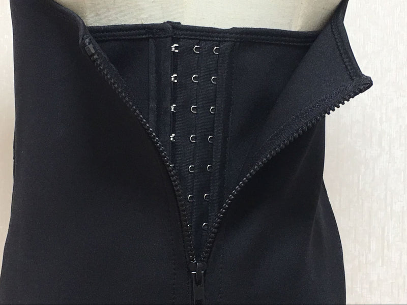 Adjustable Shoulder Strap Zip Up Body Shaper YRS 082