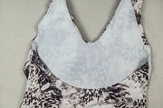 V Neck Print Mini Dress GJYO JD305019