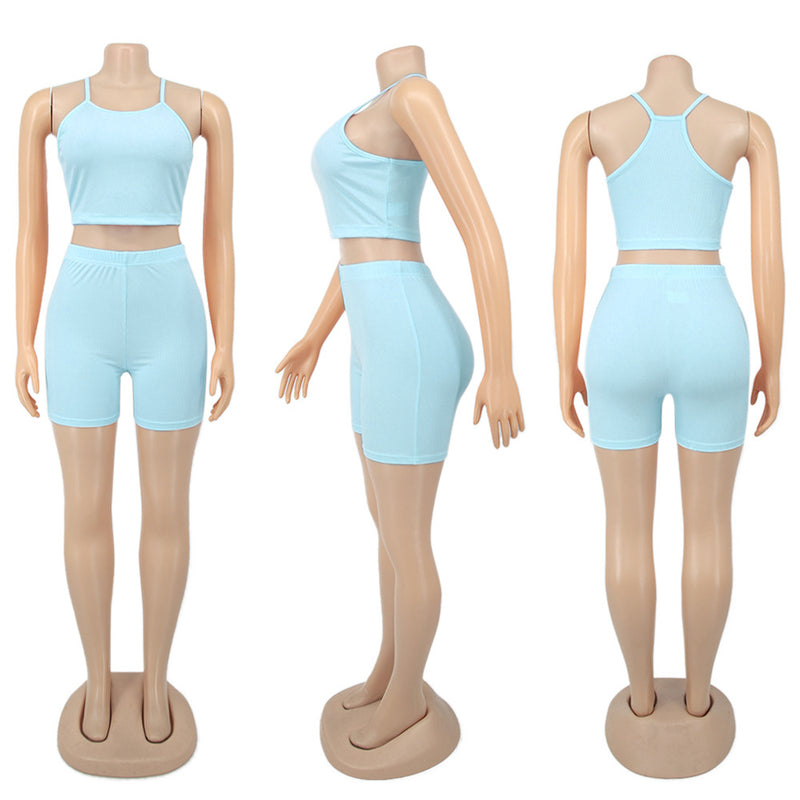 Sexy Cami Tops And Shorts Two Piece Sets SFY 225