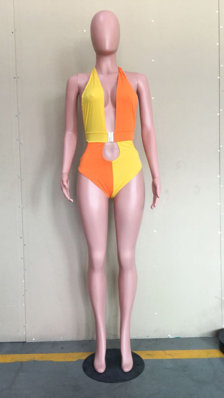 Sexy Backless Halter One Pieces Swimsuits ORY 5128