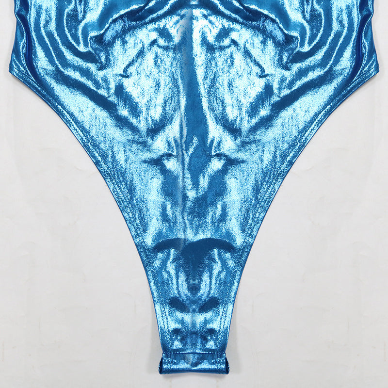 Sexy Backless Solid Color One Piece Swimsuit CYA 901240