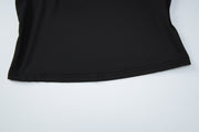 Solid Color Mesh V Neck T Shirts LJSF T6521800H
