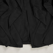 Solid Color Patchwork Ruched Long Skirts NY 3888