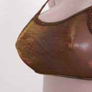 Mesh See Through Sling Top And Skirts Two Piece Set JZHF 8030