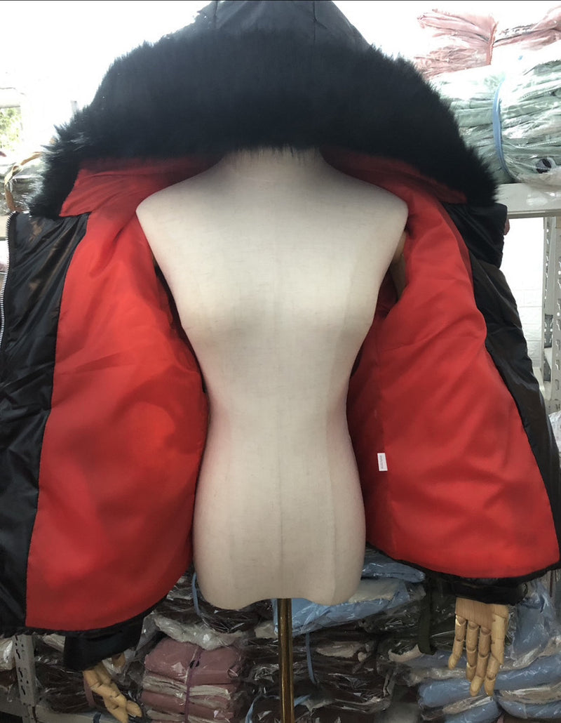 Plus Size Short Down Coat HHMY X6303