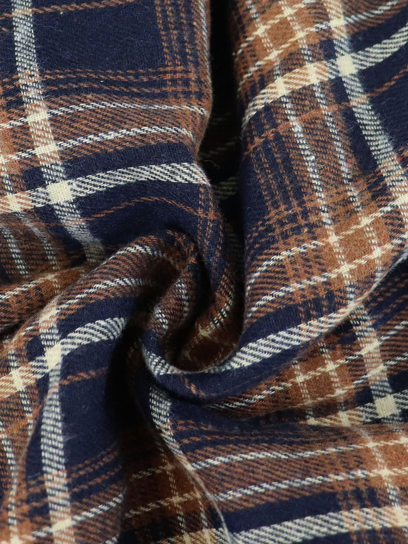 Plaid Print Patchwork Irregular Halterneck Skirt QYMF 104 1