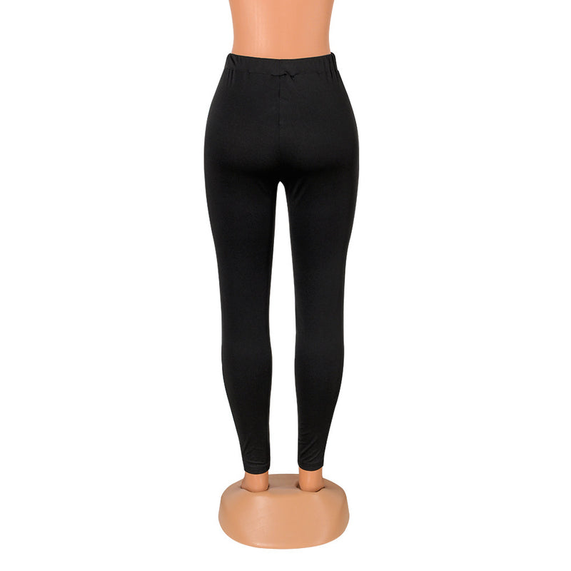 Sexy Tight Mesh Patchwork Sport Pants GOSD 6393