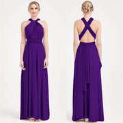 Solid Color Sleeveless Maxi Dress XMY N020