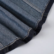 Long Sleeve Single Breasted Denim Shirt Jacket GPKJ MR38868