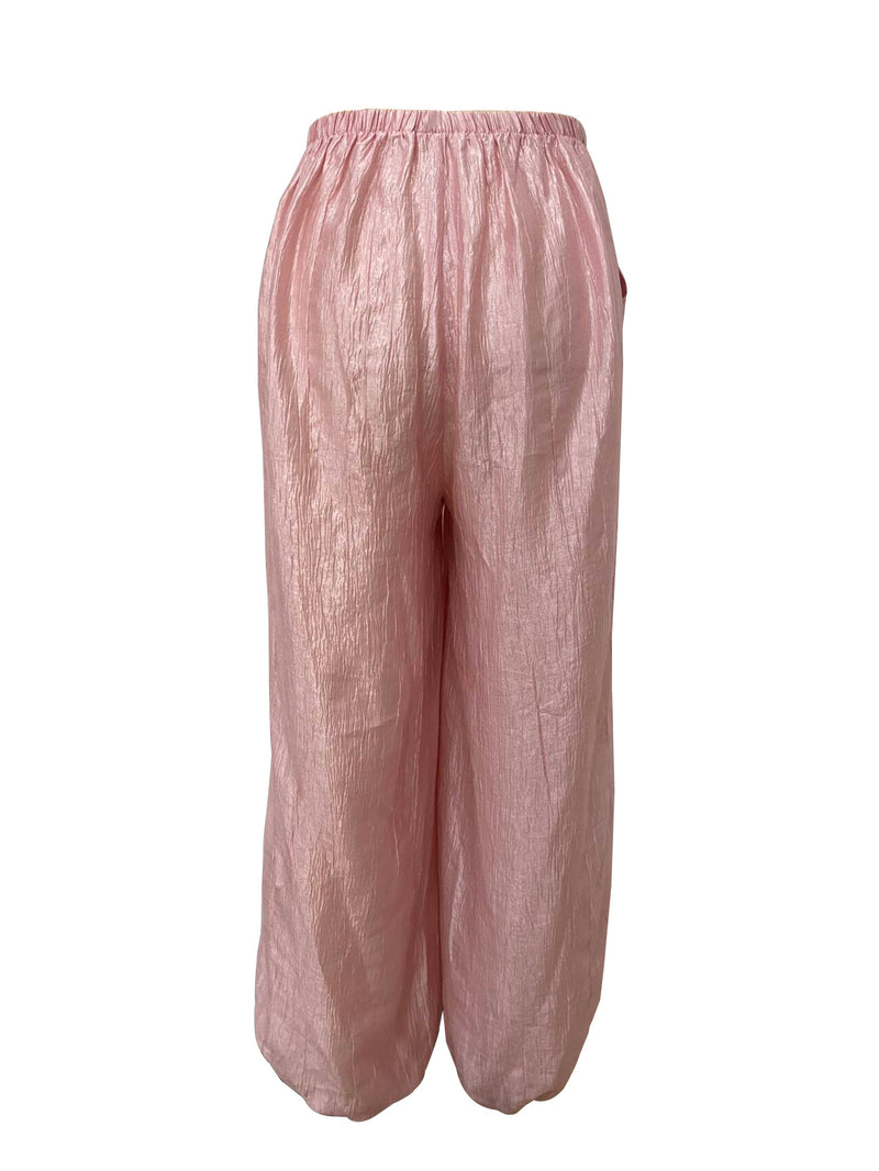 Solid Color Casual Lantern Pants LSD 2728