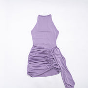 Solid Color Sleeveless Bodycon Dress GDSF D25DS579