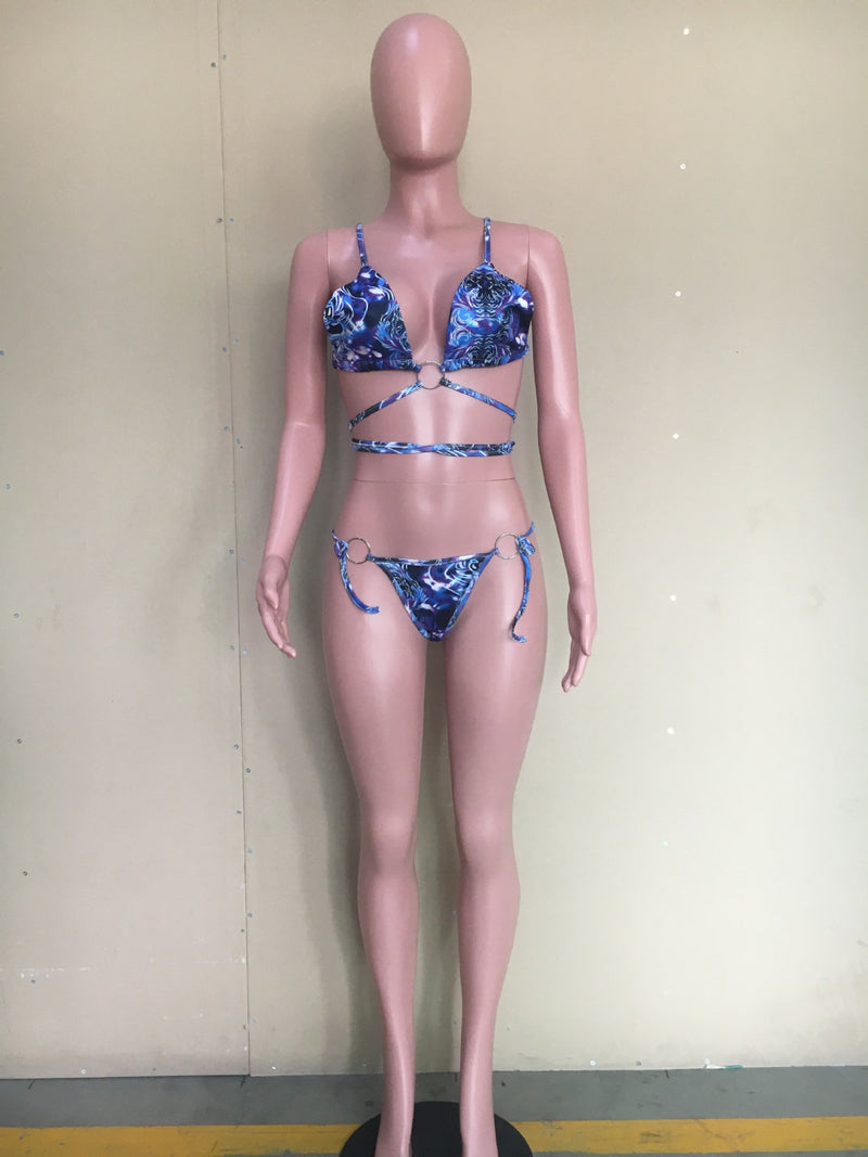 Sexy Print Bikinis Three Piece Set ORY 5184 1