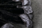Plus Size White Rabbit Fur Hooded Coat HHMY XF %E8%85%B0%E5%B8%A6%E8%B1%B9%E7%BA%B9%E8%B6%85%E9%95%BF