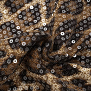 Leopard Sequin Split Tie Up Skirts GDSF J25SK032