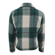Long Sleeve Plaid Print Shirt YIM 383