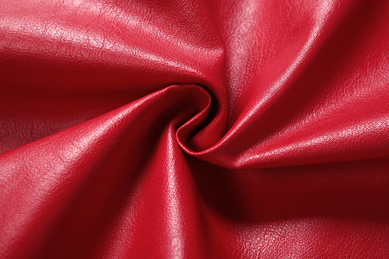 Solid Color Lapel Tie Up Short Coats GZJQ K25C84803