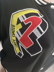 Casual Embroider Print Baseball Coats FOSF FA8369