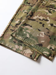 Camouflage Print Loose Jeans XCFF 14229