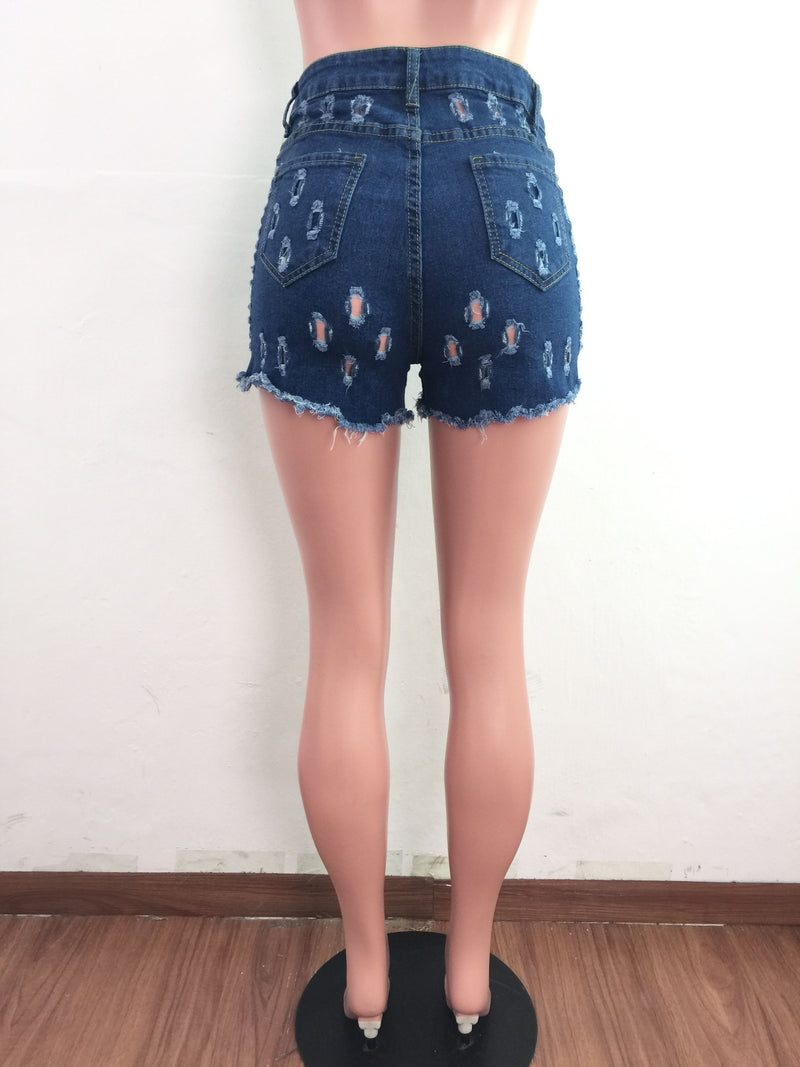 Denim Hole Sexy Jeans Shorts LA 3284