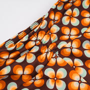 Floral Print Lace Up Pants GPKJ MR50203