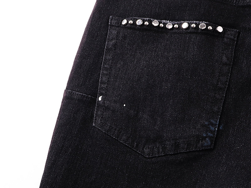 Brand purple jean woman 43