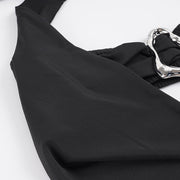 Sexy Hollow Out Backless Mini Dress GPKJ MR49437